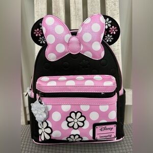 Loungefly Disney Minnie Mouse Rock the Dots Mini Backpack